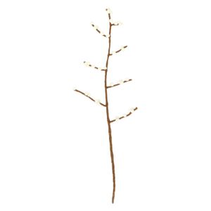 Branche de Noël, baies blanches, feutrine, env. 60 cm