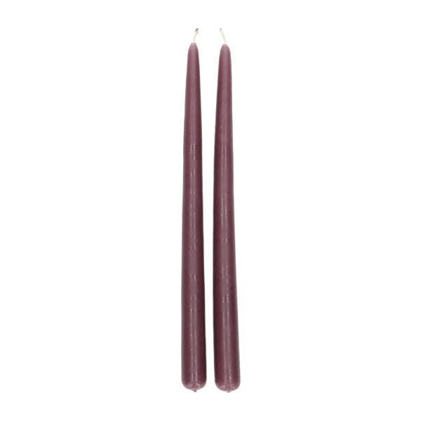 Set of 2 dip-dyed dinner candles