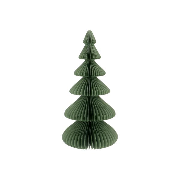 Kerstboom, uitvouwbaar, papier, lichtgroen, klein, 23 cm Kerstboom, uitvouwbaar, papier, lichtgroen, klein, 23 cm