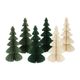 Kerstboom, uitvouwbaar, papier, lichtgroen, klein, 23 cm Kerstboom, uitvouwbaar, papier, lichtgroen, klein, 23 cm