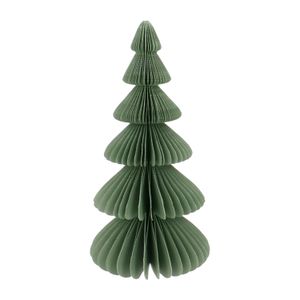 Sapin de Noël, papier plié, vert clair, grand