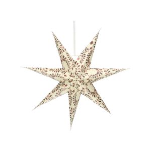 Ivory, fold-out paper Christmas star, Ø approx. 30 cm