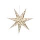 Ivory, fold-out paper Christmas star, Ø approx. 30 cm