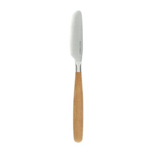 Stainless steel and maple butter knife 'Ghent'