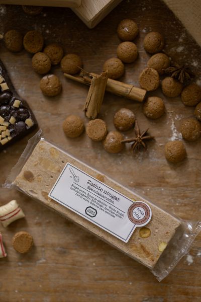 Nougat with speculaas spices, 75 g