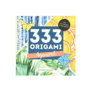 333 origami aquarel