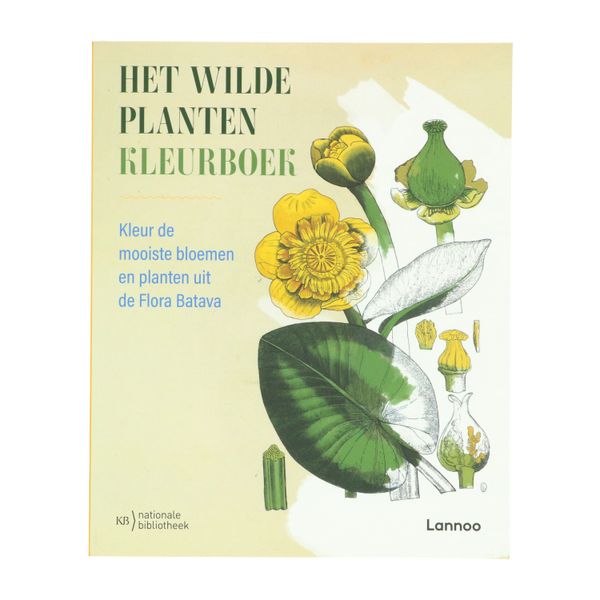 Image of Het wilde planten kleurboek, Esther van Gelder, Norbert Peeters