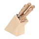 Beechwood knife block