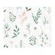 20 paper napkins with Christmas twig motif, 33 x 33 cm