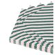 Servetten, papier, rode en groene streep, 25 x 25 cm, 20 stuks Servetten, papier, rode en groene streep, 25 x 25 cm, 20 stuks