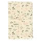 GOTS organic cotton extra long tablecloth with Christmas woodland print, 145 x 350 cm