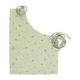 GOTS organic cotton apron with Christmas twig print