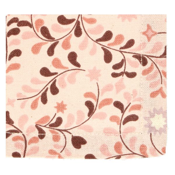 GOTS organic cotton tablecloth with garland print, 140 x 180 cm