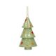 Anhänger Weihnachtsbaum, Papiermaschee, hellgrün, ca. 7 cm Anhänger Weihnachtsbaum, Papiermaschee, hellgrün, ca. 7 cm