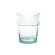 Hand blown, recycled, stackable glass, 175 ml