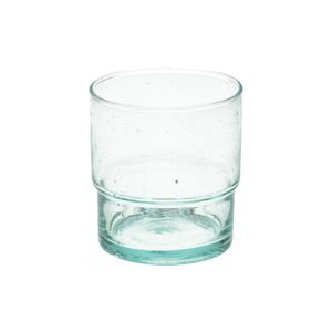 Modern glas, gerecycled handgeblazen glas, 9 cm