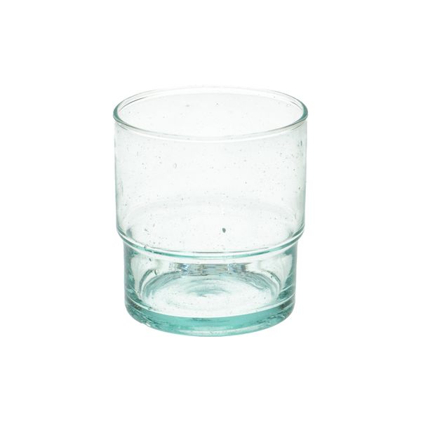 Image of Modern glas, gerecycled handgeblazen glas, 9 cm