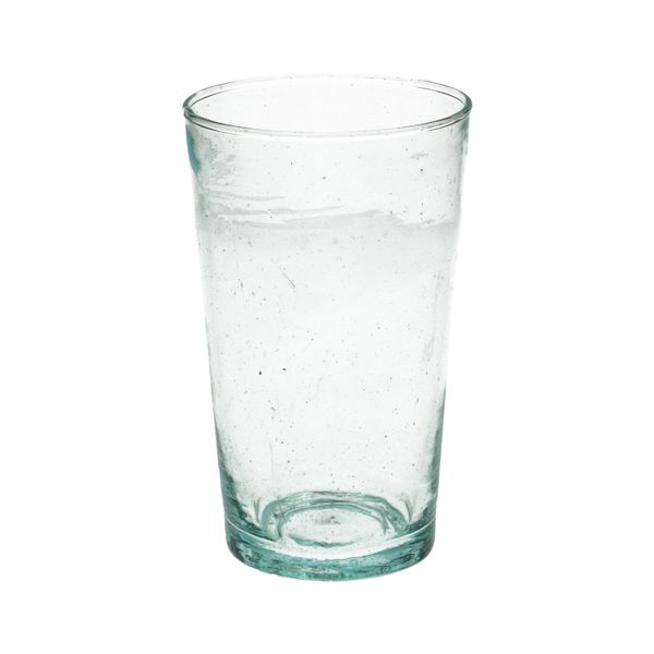 Glas, gerecycled, handgeblazen, 360 ml