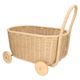 Papercord, metal and rubber wood toy wagon