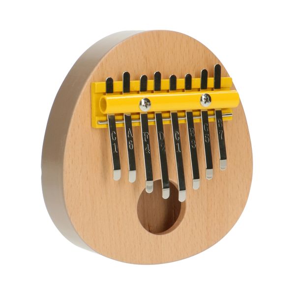 Piano à pouces, 8 notes, bois FSC et métal Piano à pouces, 8 notes, bois FSC et métal
