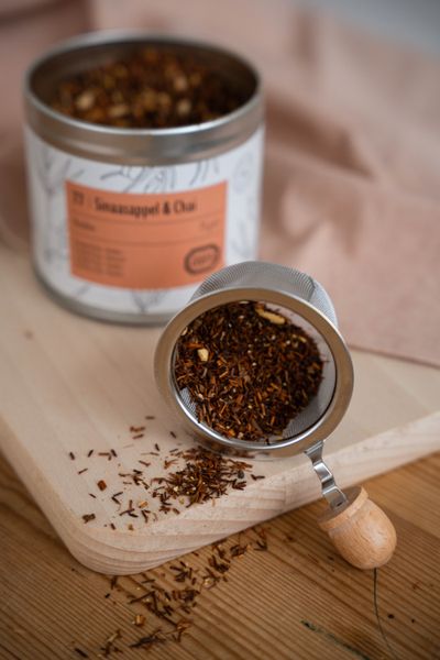 Orange & Chaï, biologique, rooibos, boîte, 75 g