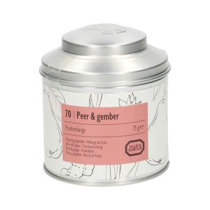 Tin of pear & ginger fruit mix, 75 g