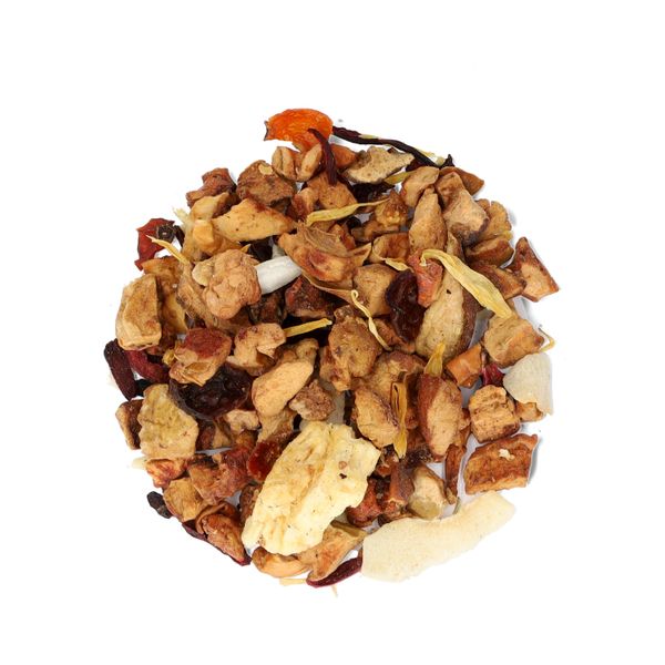 Peer & gember, fruitmelange, blik, 75 gram