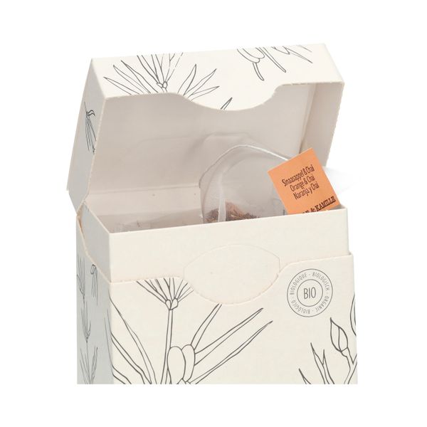 Orange & chaï, biologique, rooibos, 15 infusettes
