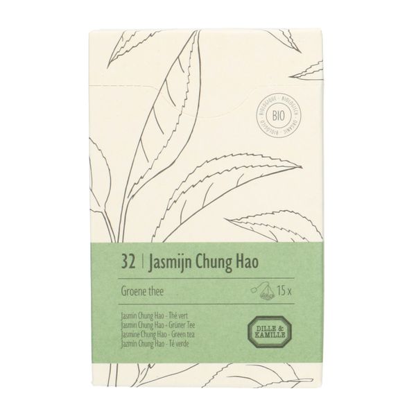 15 organic Chung Hao, Jasmin tea sachets