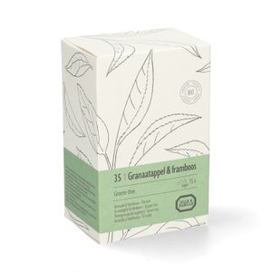 Granatapfel & Himbeere, Bio-Grüntee, 15 Teebeutel Granatapfel & Himbeere, Bio-Grüntee, 15 Teebeutel