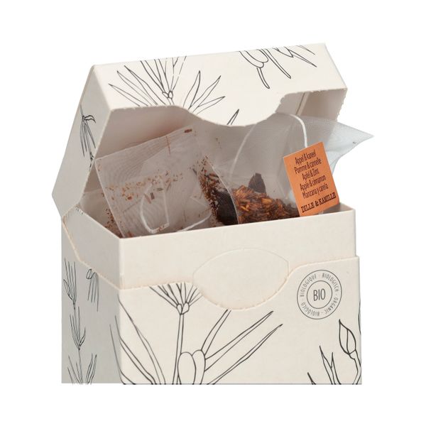 Appel & kaneel, biologisch, rooibos, 15 theebuiltjes
