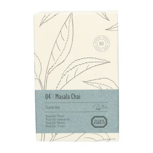 Organic Masala Chai, black tea, 15 tea sachets