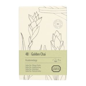 Golden Chai, biologisch, kruidenmelange, 15 theebuiltjes