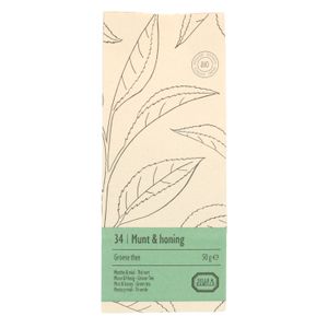 Menthe & miel, biologique, thé vert, sachet 50 g Menthe & miel, biologique, thé vert, sachet 50 g