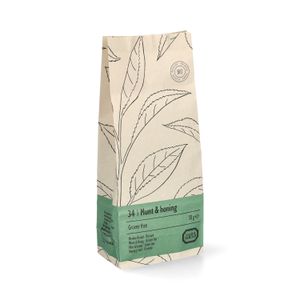 Menthe & miel, biologique, thé vert, sachet 50 g Menthe & miel, biologique, thé vert, sachet 50 g
