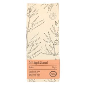 Appel & kaneel, biologisch, rooibos, zakje 75 gram