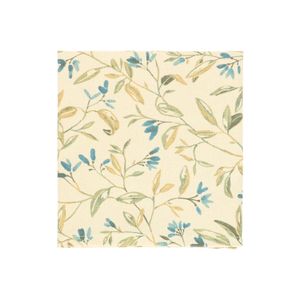 Torchon, coton bio GOTS, fleurs d'hiver, bleu, 50 x 70 cm Torchon, coton bio GOTS, fleurs d'hiver, bleu, 50 x 70 cm
