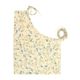 Tablier, coton bio GOTS, fleurs d'hiver, bleu Tablier, coton bio GOTS, fleurs d'hiver, bleu