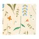 GOTS organic cotton placemat with meadow flower motif, 35 x 50 cm