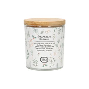 Scented Christmas Eve candle, 130 g, burns for approx. 25 hours