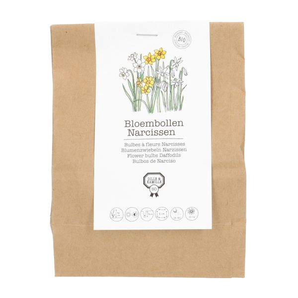 15 organic daffodil bulbs