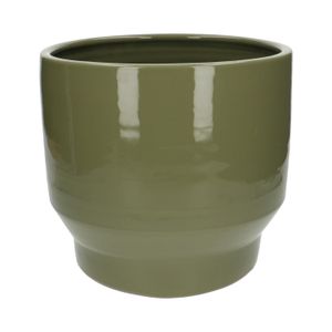 Cache-pot 'Pato', céramique, vert sauge, Ø27 cm Cache-pot 'Pato', céramique, vert sauge, Ø27 cm