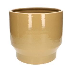 Cache-pot 'Pato', céramique, caramel, Ø27 cm Cache-pot 'Pato', céramique, caramel, Ø27 cm