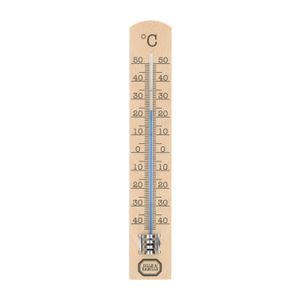 Thermomètre, bois de hêtre Thermomètre, bois de hêtre