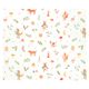 Wrapping paper, Christmas animals, 70 x 250 cm