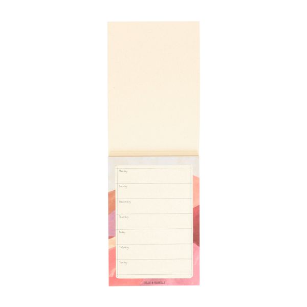 Semainier, paysage désert, A5, papier Semainier, paysage désert, A5, papier