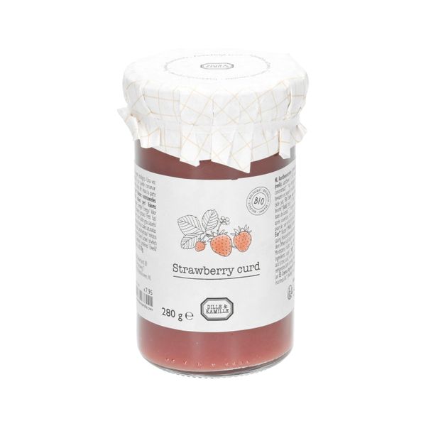 Strawberry curd, biologisch, 280 gram