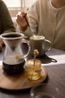 Cafetière + filtre, 600 ml, verre et inox