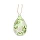 Suspension en verre, œuf, pâquerettes, vert