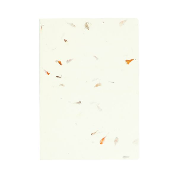 Notitieboek, droogbloemen, A4